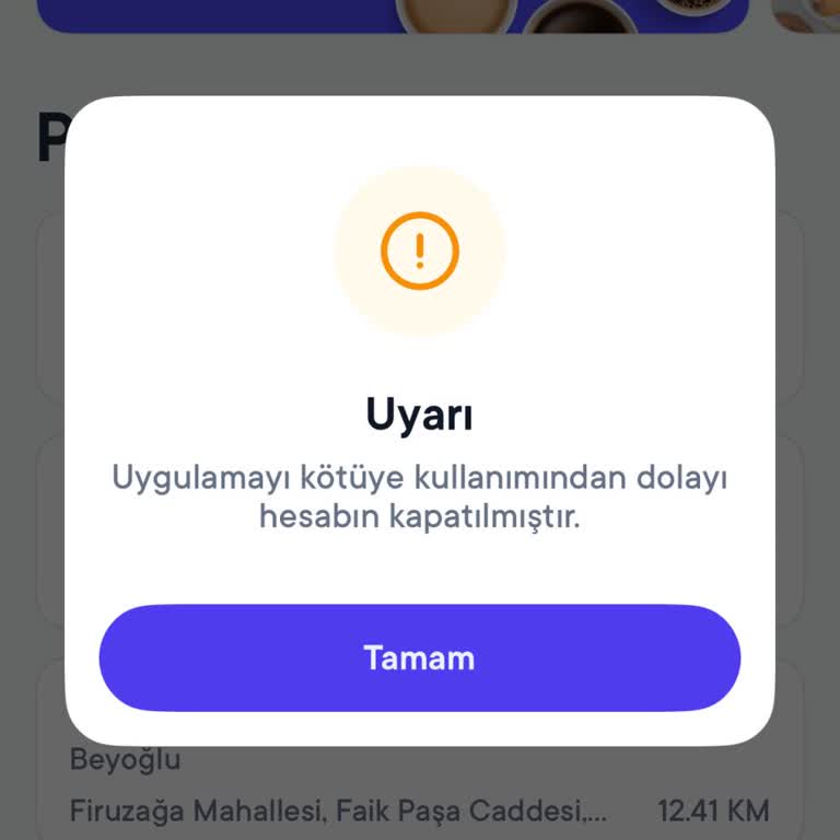 Sebepsiz Hesap Kapatılması Ve Uyarı Yapılmaması