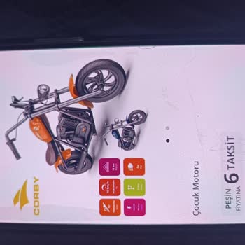 BİM'den Aldığım Çocuk Motosikleti Hakkında Bilgi Alamıyorum