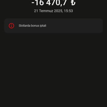 Kazançlarım Silindi, Ödeme Yapılmadı