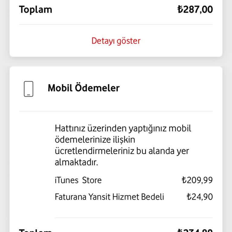 Aboneliğim Olmadan Faturama İtunes Hizmet Bedeli Yansıtılıyor Paramı Geri İstiyorum