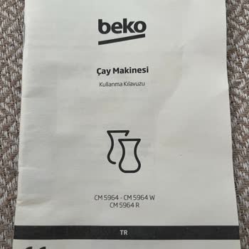 Çay Makinesi Yangın Tehlikesiyle Karşı Karşıya Bıraktı