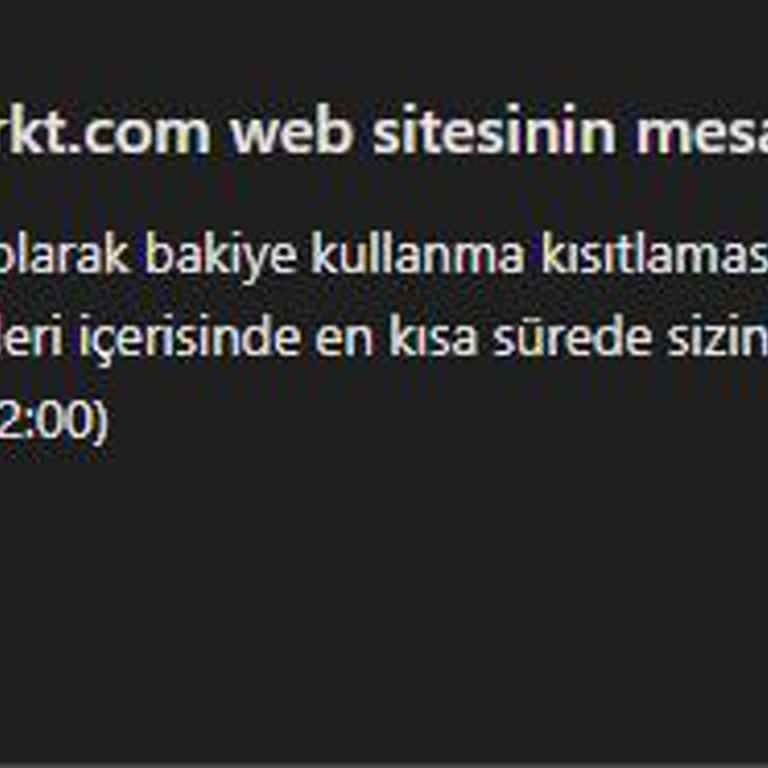 Hesabım Haksız Yere Kısıtlandı, Yardım Bekliyorum