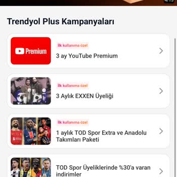 Exxen İndirim Kodu Trendyol Plus Üyeliğimde Yok Müşteri Hizmetleri Çözüm Sunmuyor