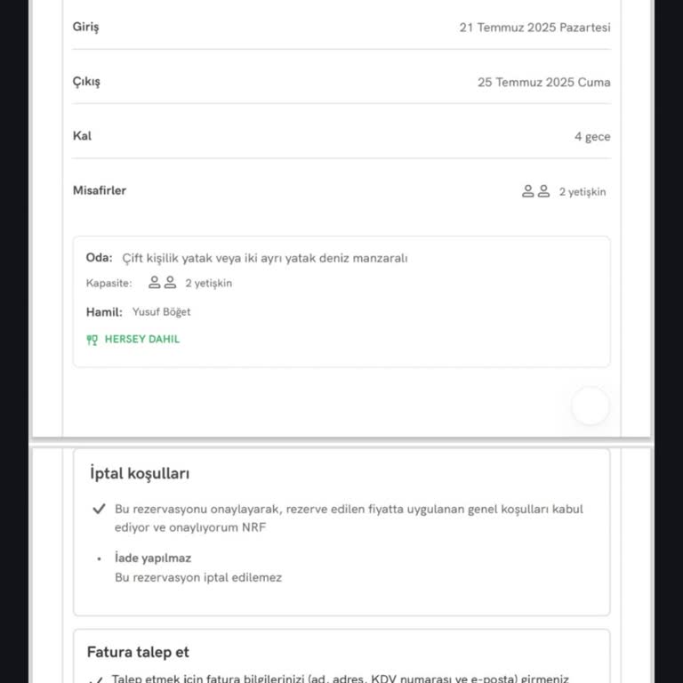 Balayı Rezervasyonumun Sebepsiz İptaliyle Büyük Mağduriyet Yaşadım