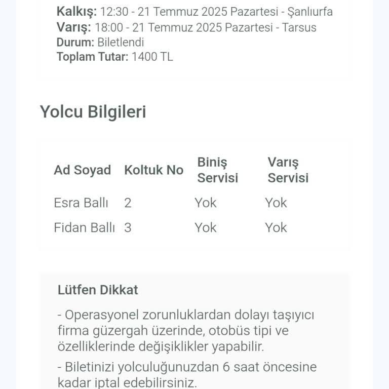 Seyahat Süresinin Beklenenden Uzun Sürmesi Mağduriyet Yarattı