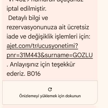 Obilet Bilet İptali Sonrası İade Yapılmadı Mağdur Oldum