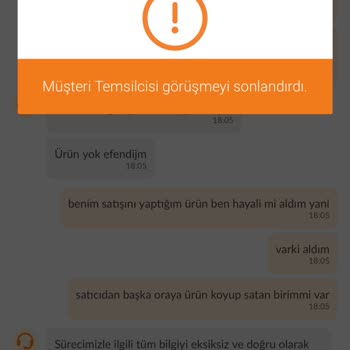 Teslim Edilmeyen Sipariş Ve Çözüm Sunmayan Müşteri Hizmetleri