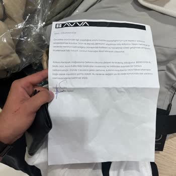 Avva Kentpark Mağazasında Ürün İncelemesi Ve Müşteri Hizmetleri Sorunu
