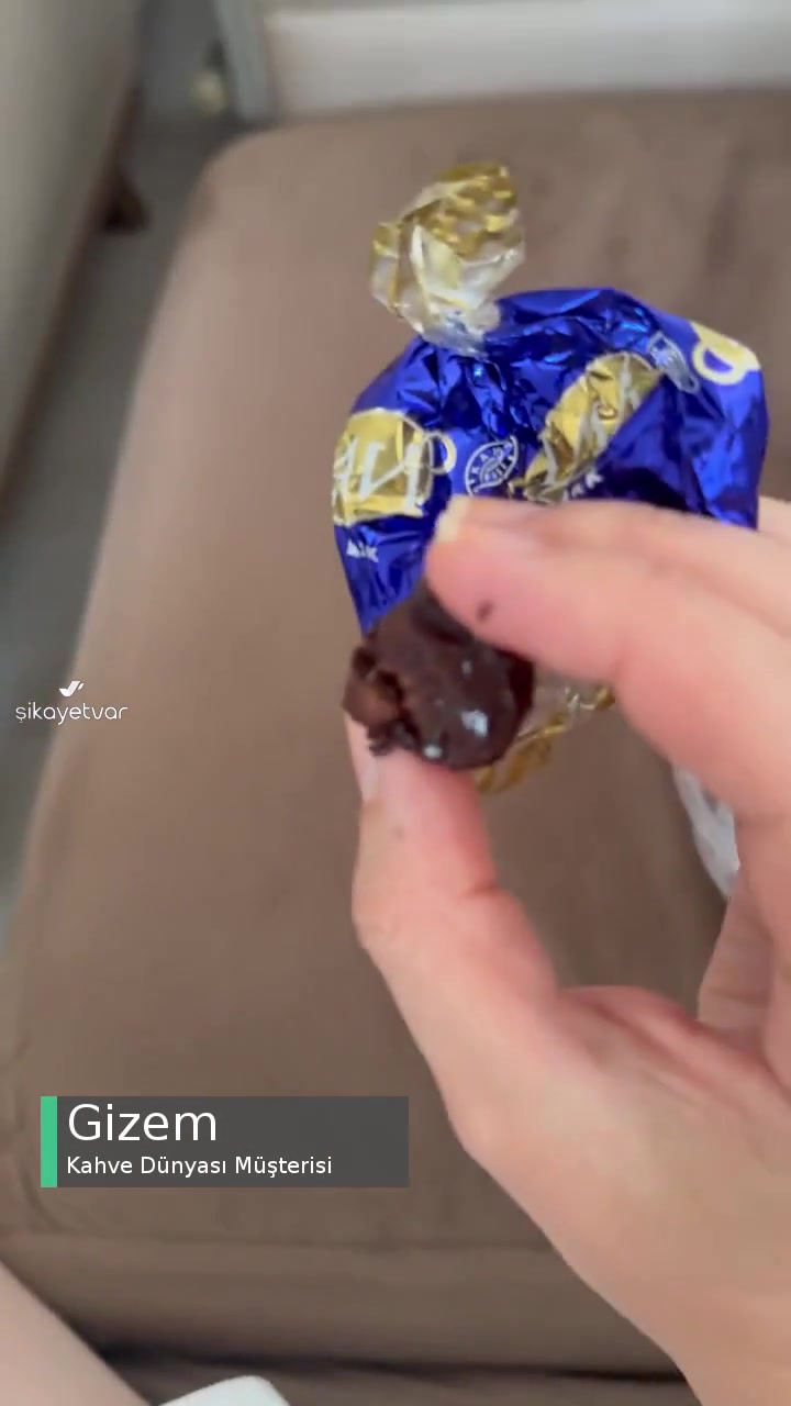 Kahve Dünyası Çikolatadan Böcek Çıktı videonun kapak resmi