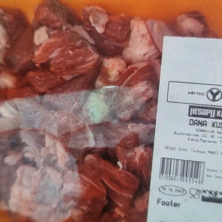 Sipariş Edilen Et Gramajı Eksik Ve Kalitesi Düşük Geldi