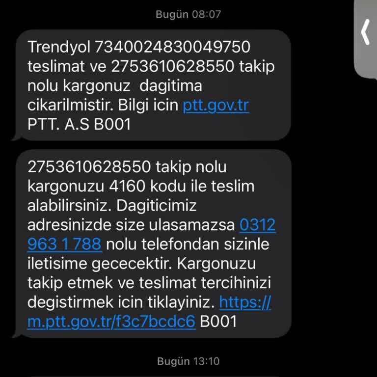 Teslim Edilmeden Teslim Edildi Gösterilen Kargo Ve Teslimat Kodu Sorunu