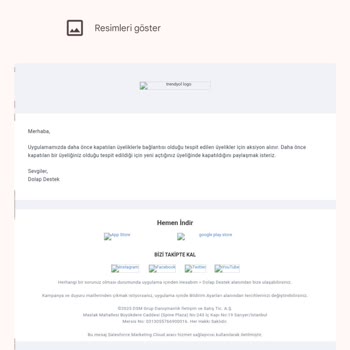 Dolap Hesabım Haksız Yere Süresiz Askıya Alındı, Net Bir Açıklama Ve Çözüm Sunulmuyor