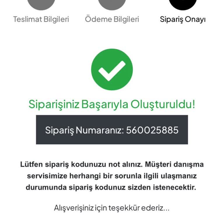 Siparişime Dair Bilgi Alamıyorum, İletişim Kopukluğu Yaşıyorum