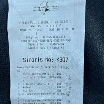 Nokta Park Burger King'te Soğuk Ve Pişmemiş Yemekle Kötü Deneyim