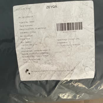 Zeyqa'dan Aldığım Üründe İade Ve Değişim Sorunu