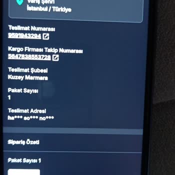 Aras Kargo Teslimat Yapmadan Kargomu Kaybetti