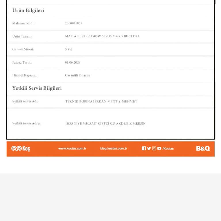 Garanti Sürecinde Kayıp Ürün Ve Mağduriyet