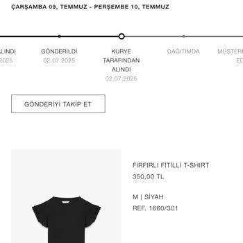 Zara Siparişim Günlerdir Yolda Müşteri Hizmetleri Çözüm Sunmuyor