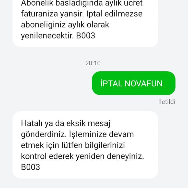 Onayım Olmadan Başlatılan Abonelik Ve İptal Sorunu