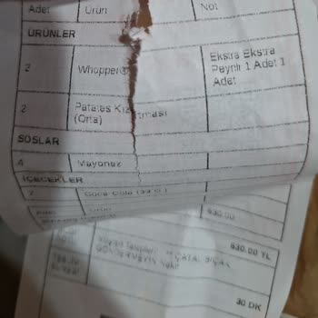 Ekstra Ücret Ödediğim Peynirli Hamburger Peynirsiz Geldi, İletişim Kuramıyorum