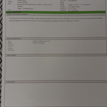 Servis Sonrası Ekran Arızası Ve Güven Kaybı