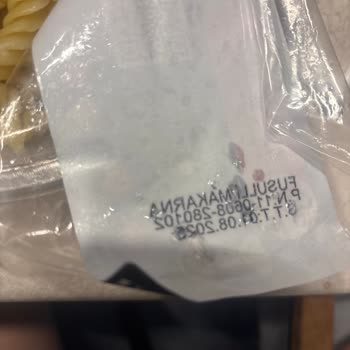 Küflü Makarnaya Karşılık Yetersiz İade Ve İlgisiz Müşteri Hizmetleri