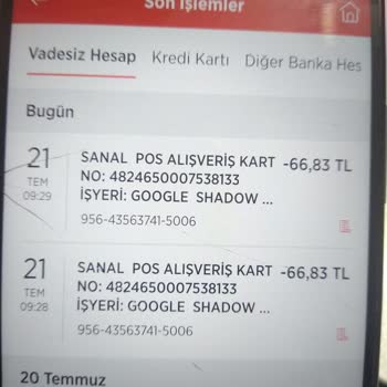 Kartım İzinsiz Kullanıldı, Mağduriyetim Giderilsin