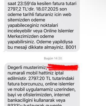 Hattı Taşıdıktan Sonra Yüksek Fatura Ve Yasal Takip Uyarısı