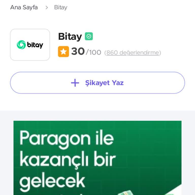 Bitay Coin Paramı Banka Hesabıma Yatırmıyor İletişim Yok