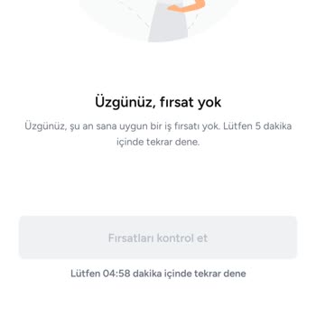 Fırsatlarım Alanı Çalışmıyor, Uygulama Dondu