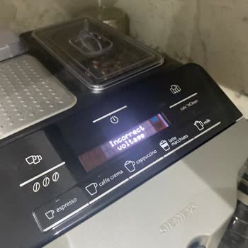 Siemens EQ300 Kahve Makinesi Sürekli Arıza Veriyor Ve Çalışmıyor