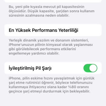İphone Batarya Sağlığı Hızla Düşüyor