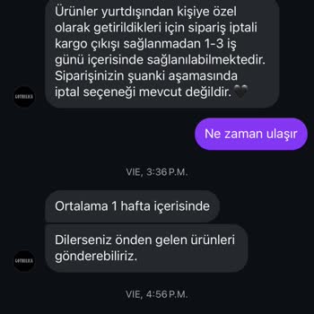 Siparişim Kayıp Butik Paramı İade Etmiyor