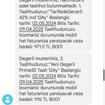 Taahhüt Bitiminden Sonra Haksız Cayma Bedeli Faturası