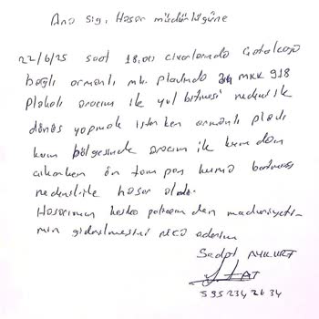 Kasko Hasarım Asılsız İddialarla Reddedildi, Mağdur Edildim