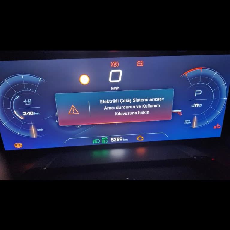 Sıfır Araçta Elektrikli Çekiş Sistemi Arızası Ve Uzayan Mağduriyet