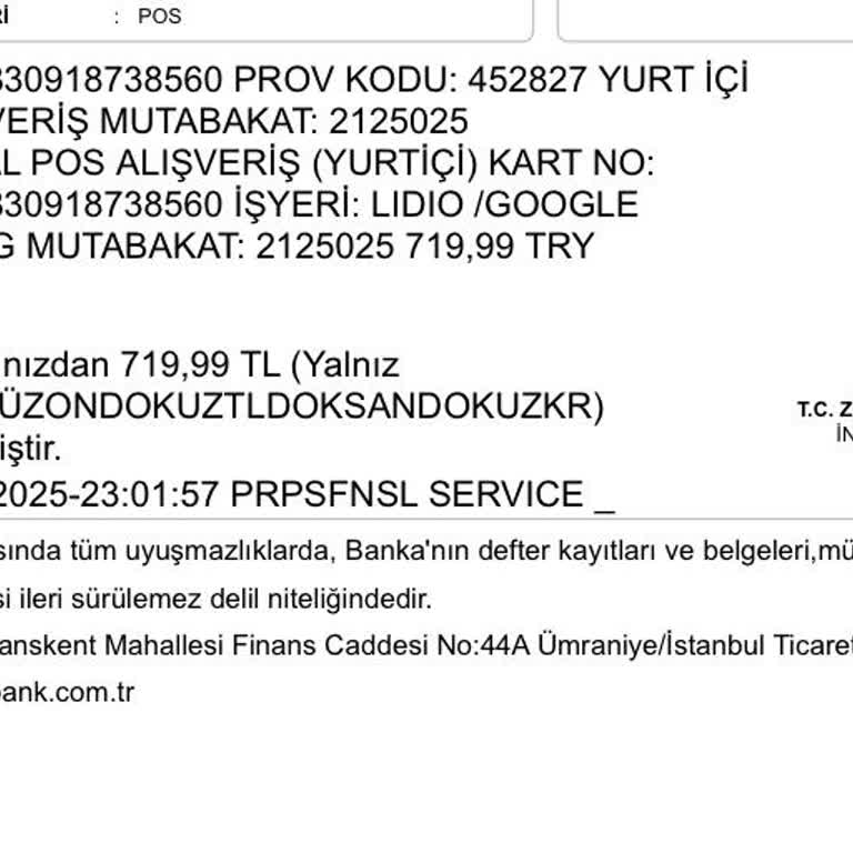 Bilgim Dışında Yapılan Haksız Para Çekimi Hakkında Acil Çözüm Talebi