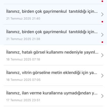 Sahibinden Arsa İlanım Haksız Yere Reddedildi Param İade Edilmiyor