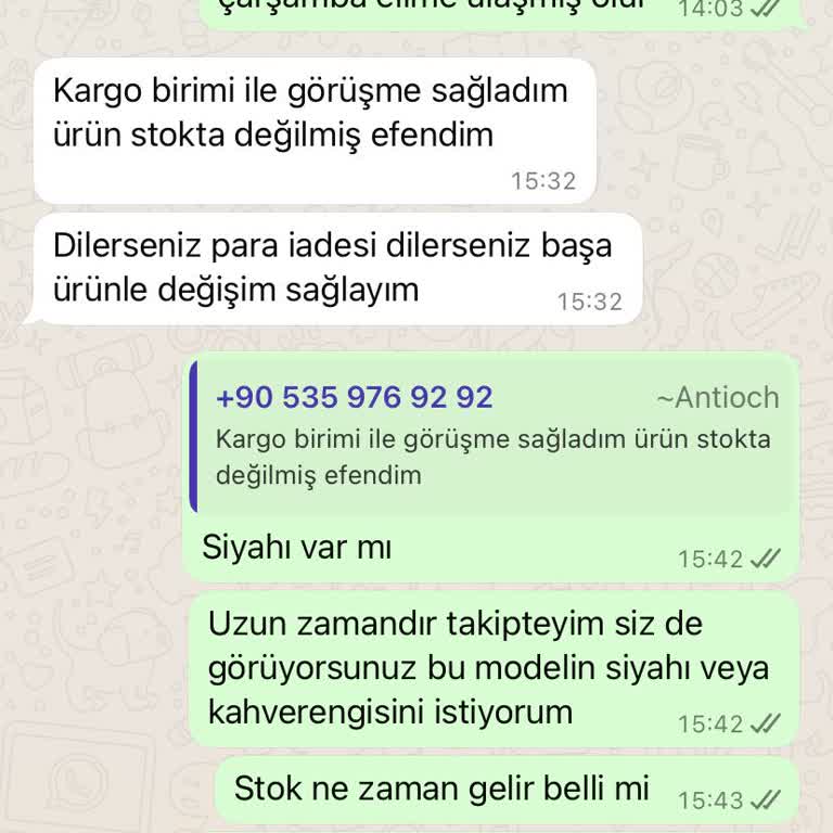 Mezuniyet İçin Aldığım Pantolon Gelmedi Üstüne Yorumum Silindi
