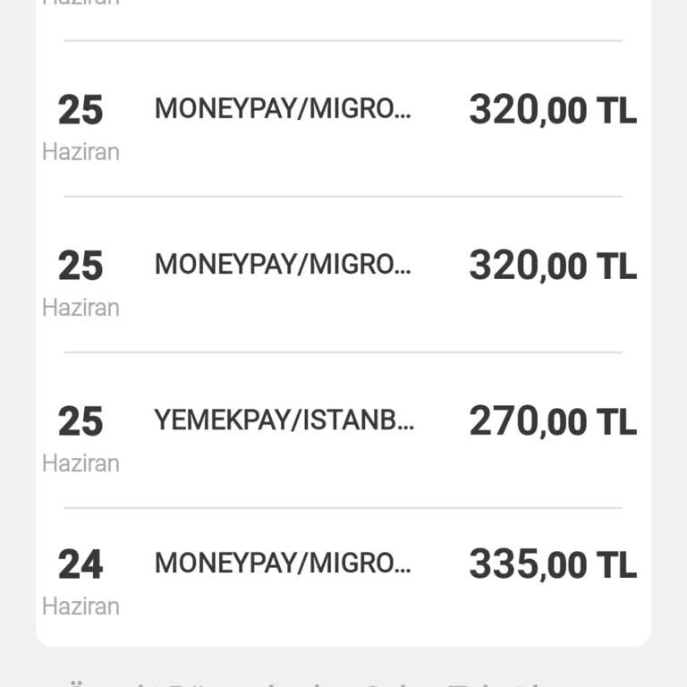 Migros Ve MoneyPay Üzerinden Tekrarlanan İşlemler Nedeniyle Fazla Para Çekilmesi Ve Mağduriyet
