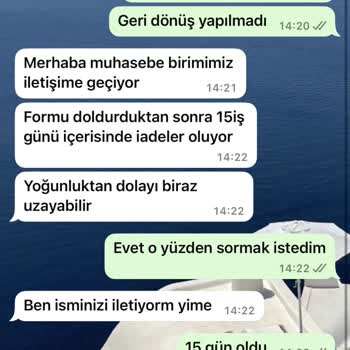 6 Aydır Yapılmayan Eğitim Ücreti İadesi Ve Sürekli Oyalama