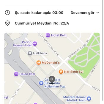 Kapanış Saatinden Önce Verilen Siparişin İptali Ve Şube Müdürüne Uyarı