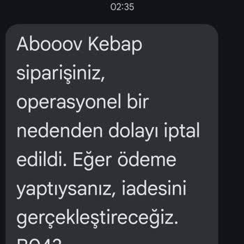 Gece Siparişim Teslim Edilmedi, Canlı Destek Ve İletişim Sorunu Yaşadım