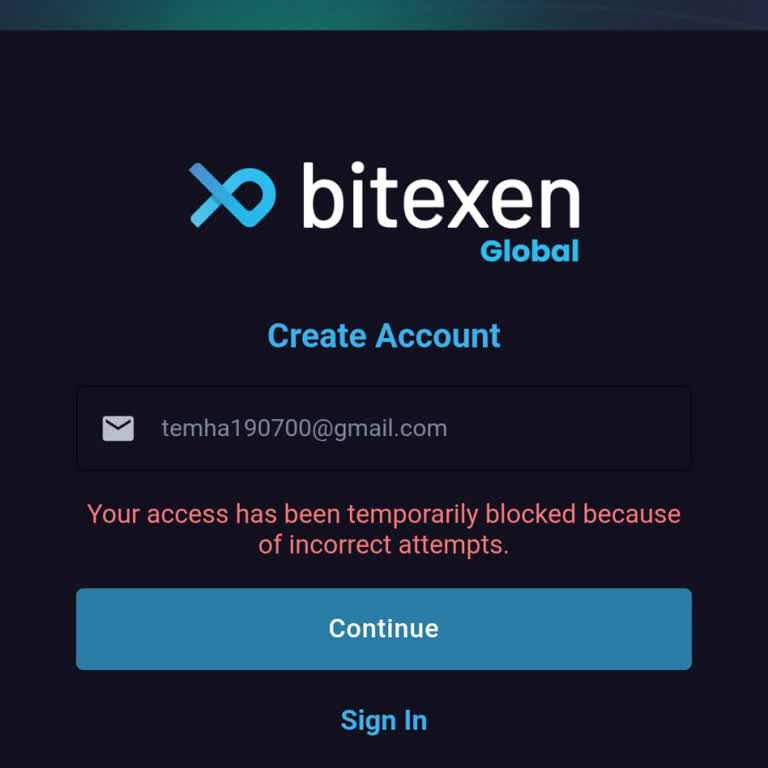 I Can’t Access My Bitexen Global Account Due to Sudden Block