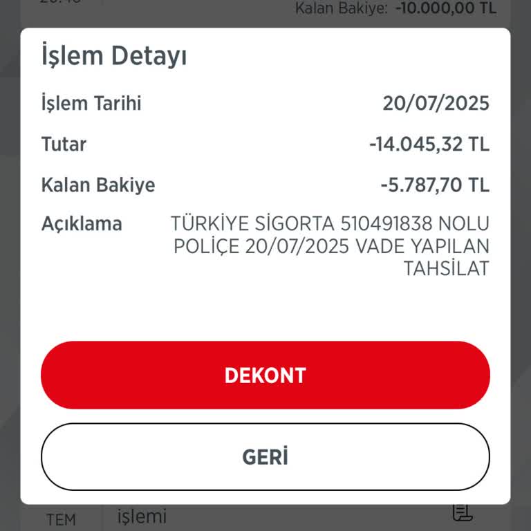 Onayım Olmadan Yenilenen Konut Sigortası Ve Hesabımdan Yapılan Kesinti