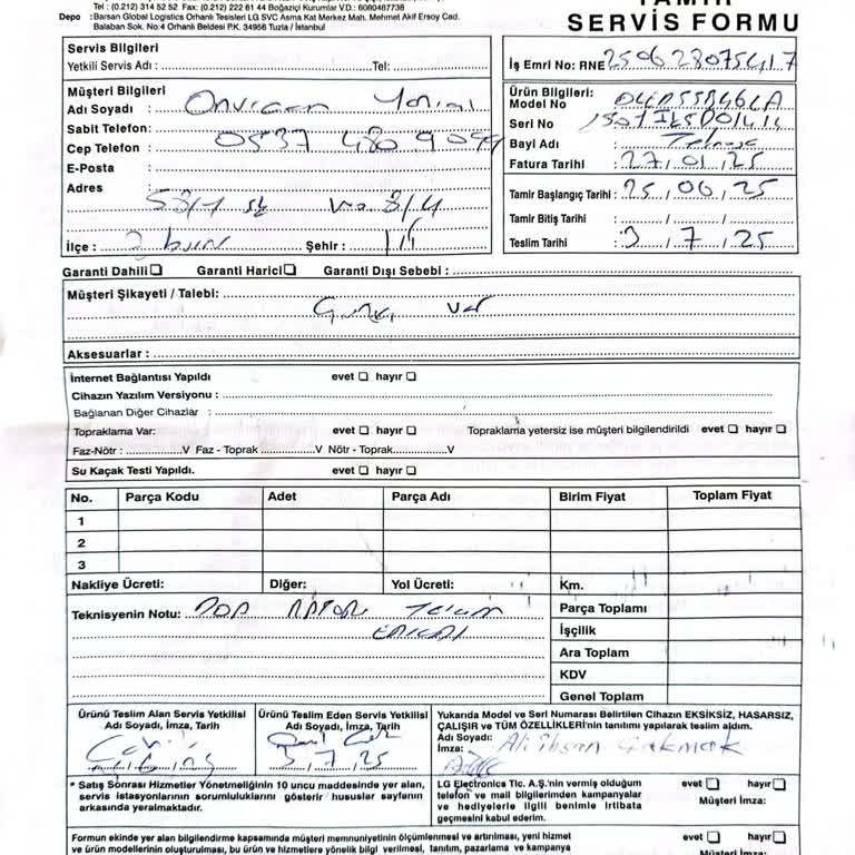 Televizyon Arızası Sonrası Değişim Yerine Ücret İadesi Yapıldı, Mağdur Edildim