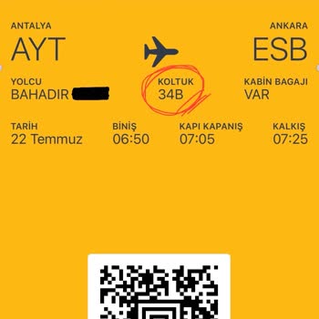 Check-in Sırasında Kaba Personel Ve Aile Üyelerinin Ayrı Koltuklara Yerleştirilmesi Mağduriyeti