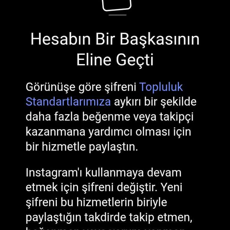Instagram Hesabım Aniden Kısıtlandı, Destek Alamıyorum