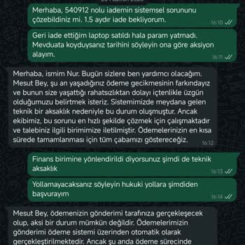 İade Gecikmesi Ve Yönetmeliğe Aykırı İşlem