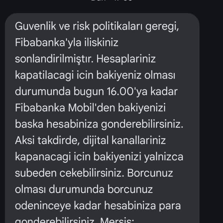 Hesabımın Sebepsiz Kapatılması Ve Muhatap Bulamama Mağduriyeti